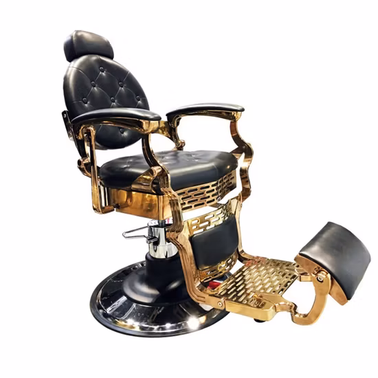Wholesale Beauty Salon Furniture Red Vintage Barbers Chairs Styling Chair