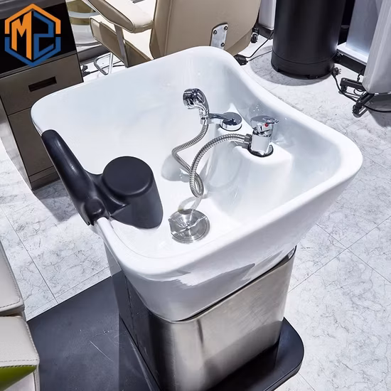 Elektrischer automatischer Massage-Schönheitssalon-Massagestuhl mit Waschbecken-Massage-Shampoo-Bett